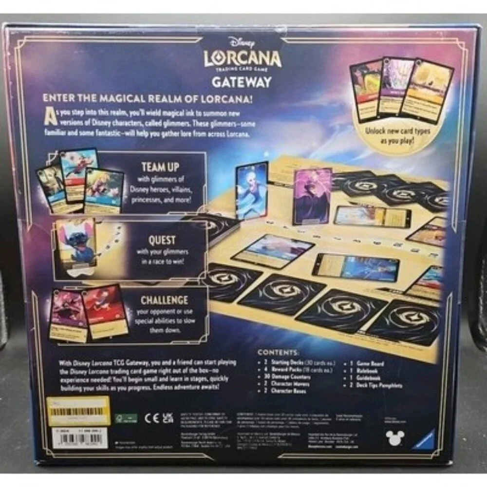 Disney Lorcana Trading Card Game Gateway Starter Set Endless Adventure Awaits